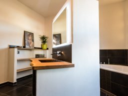 Badgestaltung mit Lehmputz