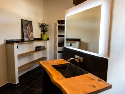 Badgestaltung mit Lehmputz