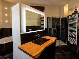 Badgestaltung mit Lehmputz