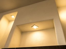 Badgestaltung mit Lehmputz