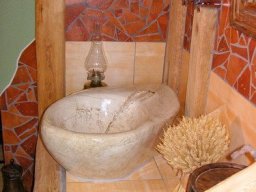 Mediterraner Waschplatz