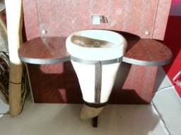 Waschtisch-Ensemble Schlangenhaut