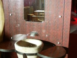 Waschtisch-Ensemble Schlangenhaut