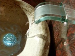 Waschtisch-Ensemble Schlangenhaut