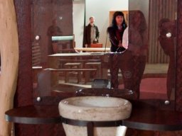 Waschtisch-Ensemble Schlangenhaut