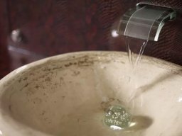 Waschtisch-Ensemble Schlangenhaut