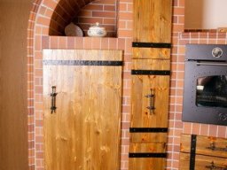 Rustikal mit schmiedeeisernen Elementen